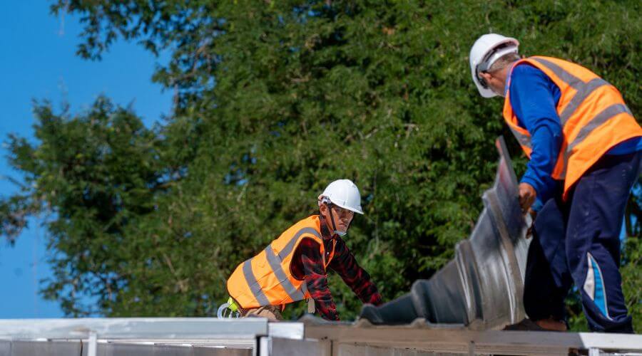Professional new roof installation services in Glennie, MI